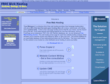 Tablet Screenshot of free-webhosts.com